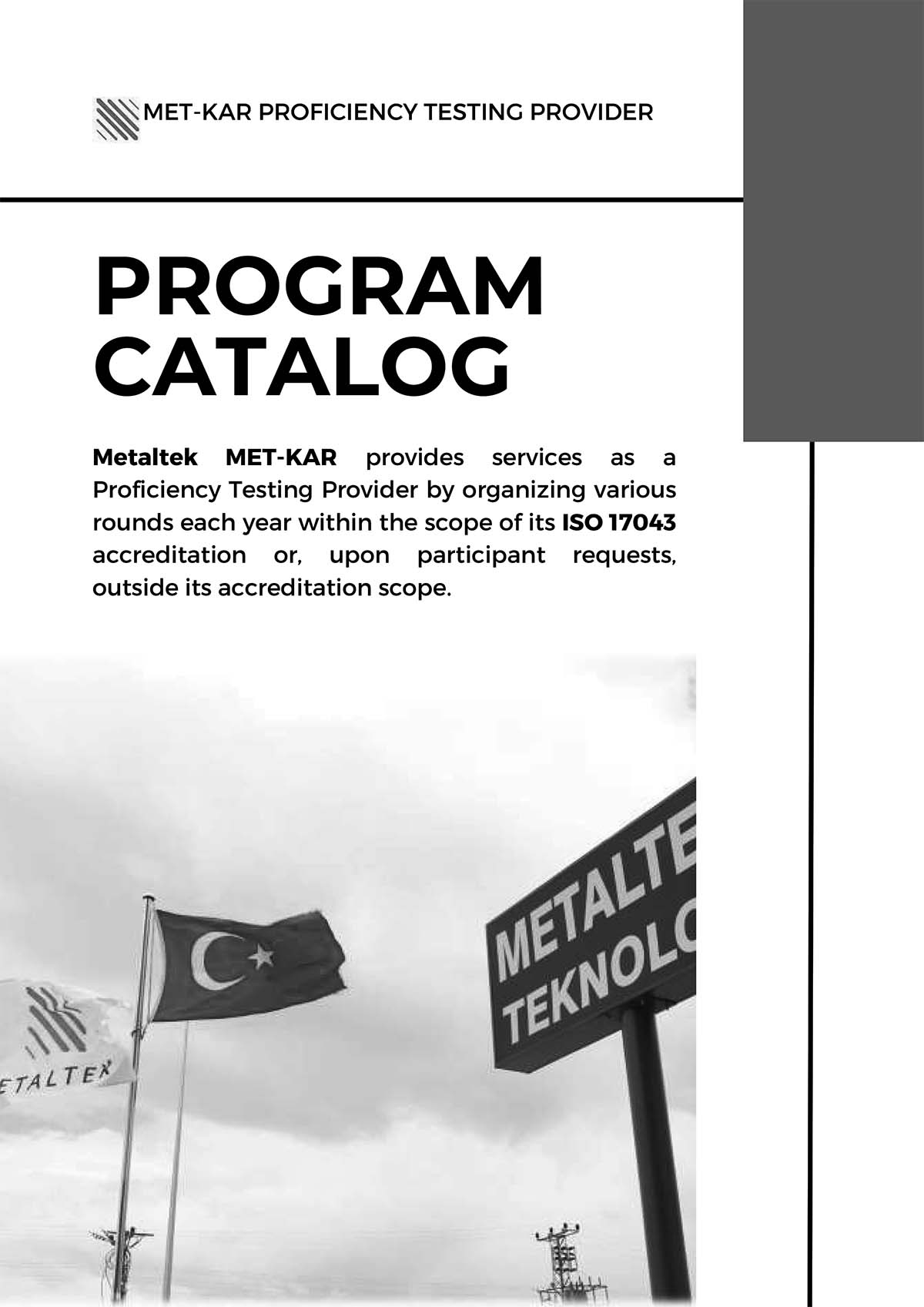 ISO/IEC 17043 CATALOGUE