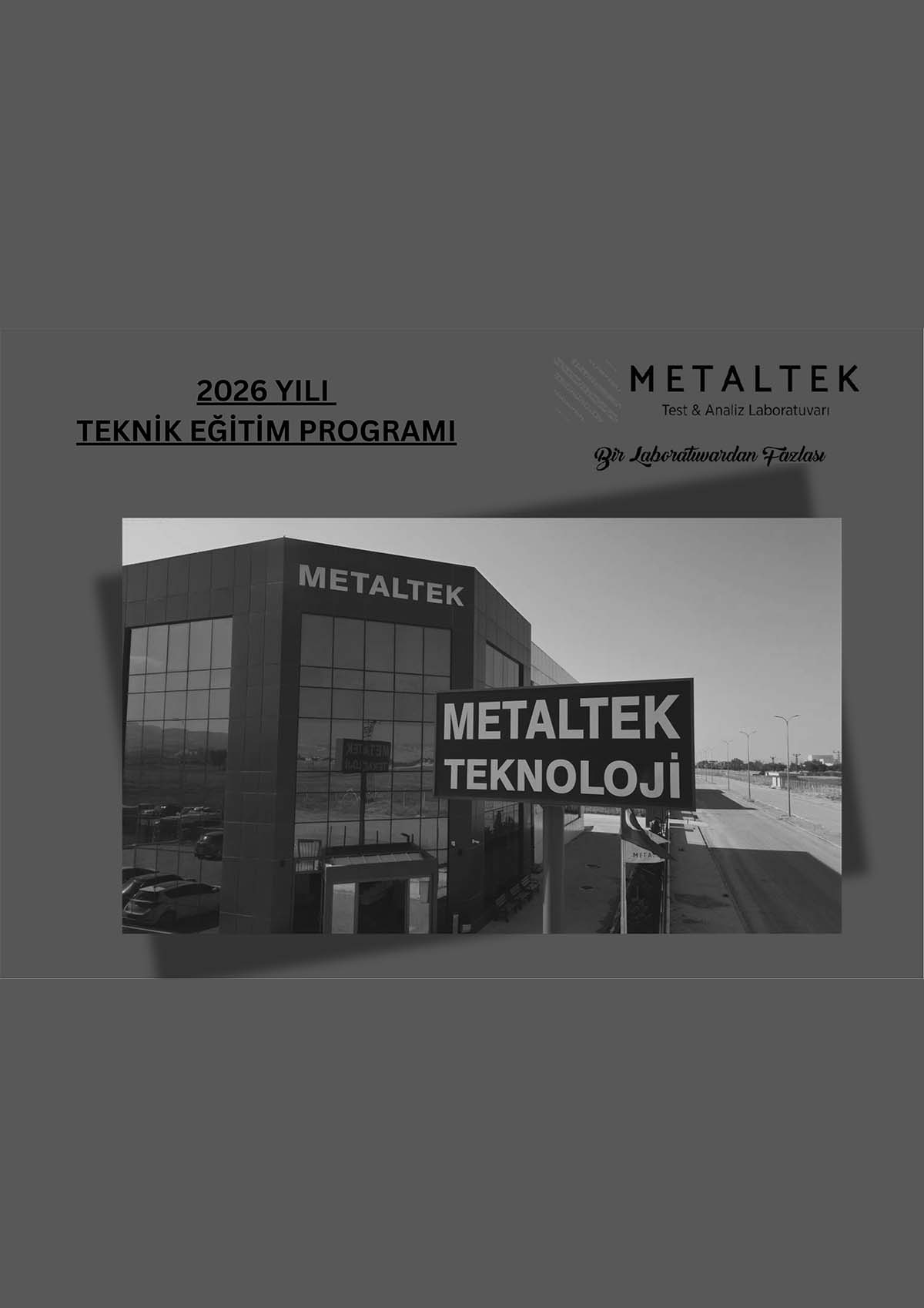 METALTEK AKADEMİ KATALOĞU